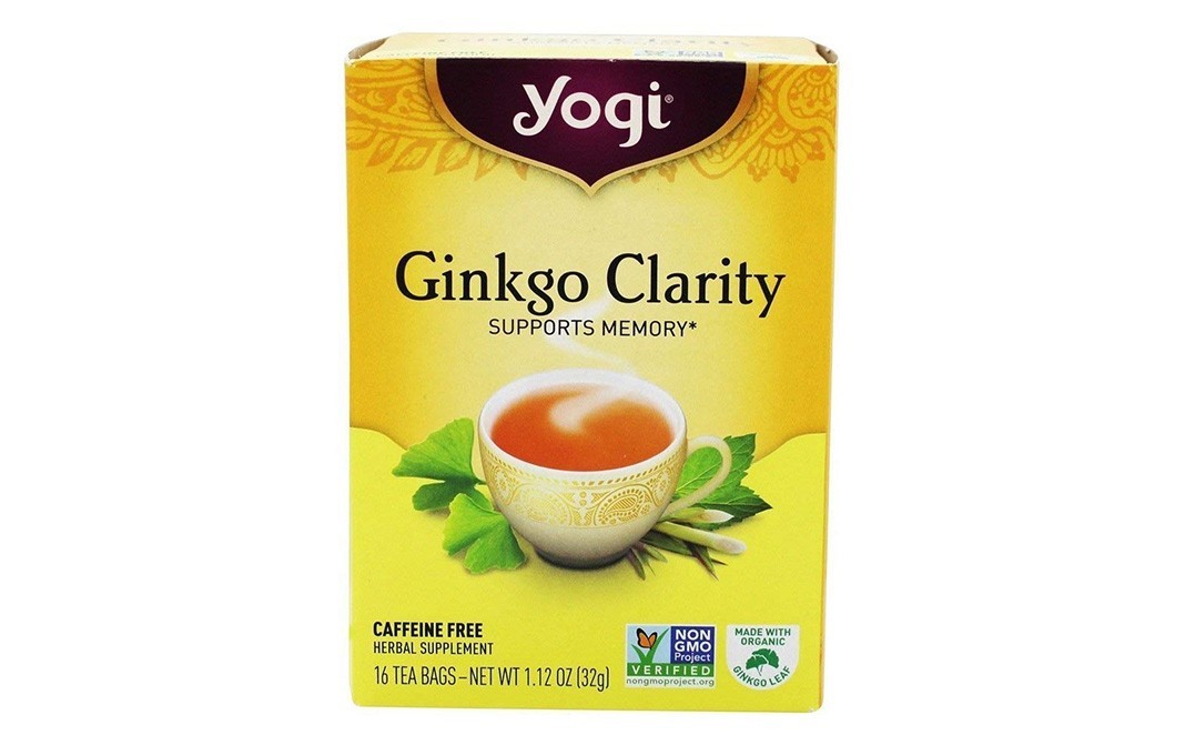 Yogi Ginkgo Clarity Tea   Box  16 pcs